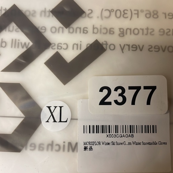 Mens ski ad snowmobile gloves. Size xl. New in pkg - Picture 4 of 4